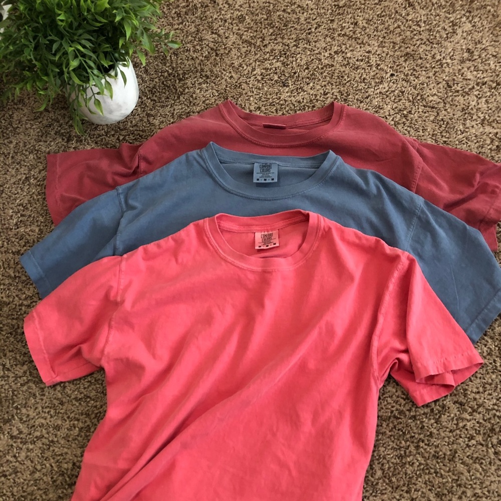 Set of 3 comfort color tees ❤️